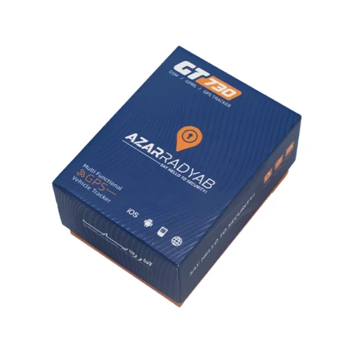 جعبه ردیاب رله ای خودرو آذر ردیاب مدل GT730