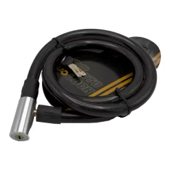 قفل کابلی موتورسیکلت موتولاک مدل سر استیل ضخامت 18