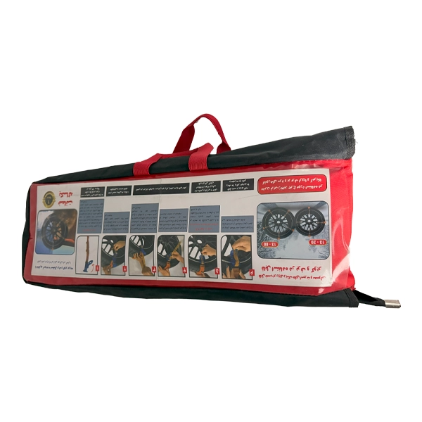 زنجیر چرخ ژله ای پلی اورتان یونیورسال - کیف و بسته بندی