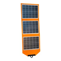 پنل خورشیدی تاشو 15 وات سی سی لامپ مدل CL-ZD0615