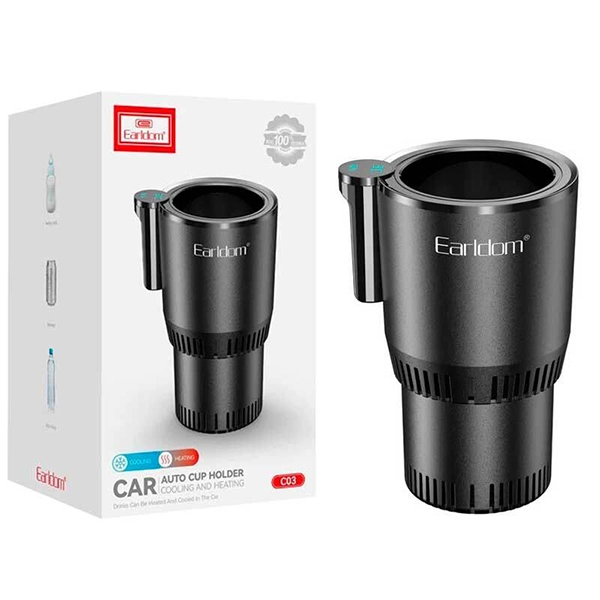 خرید جا لیوانی هوشمند سرد کن و گرم کن خودرو ارلدام مدل ET-C03