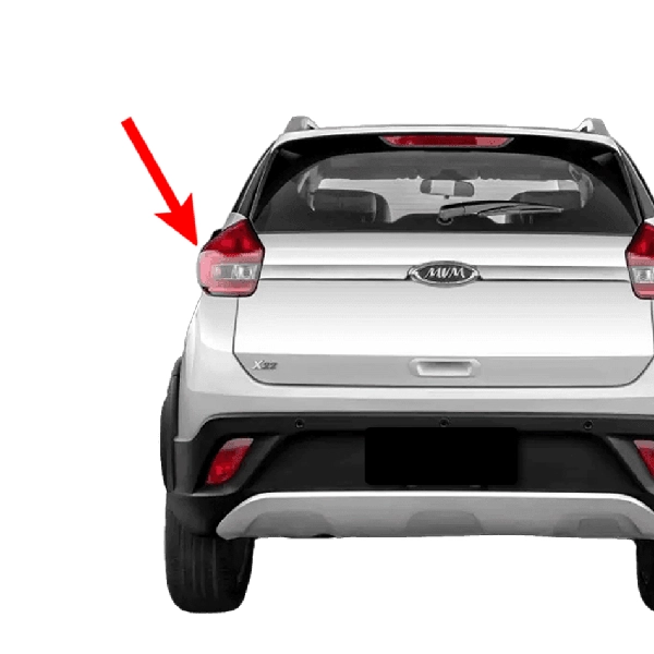 چراغ عقب چپ روی گلگیر خودرو ام وی ام X22 - Image 4