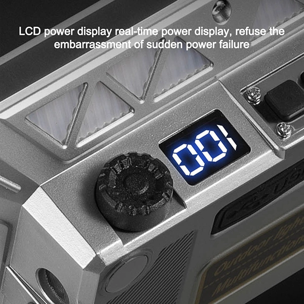 نوردهی پروژکتور و چراغ شارژی چندکاره فیلتر‌دار مدل W8138-5