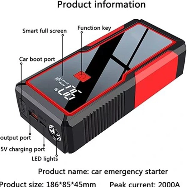 قیمت جامپ استارتر های پاور مدل JX-58X