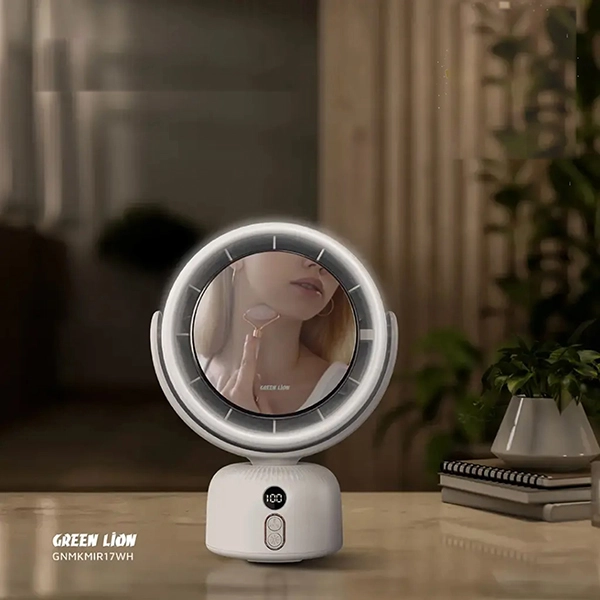 قیمت آینه آرایش و فن خنک کننده گرین لاین مدل GL-MR17